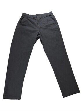 R JMIERR Chinos pants Classic Charcoal Buisiness Casual, Travel, Cotton